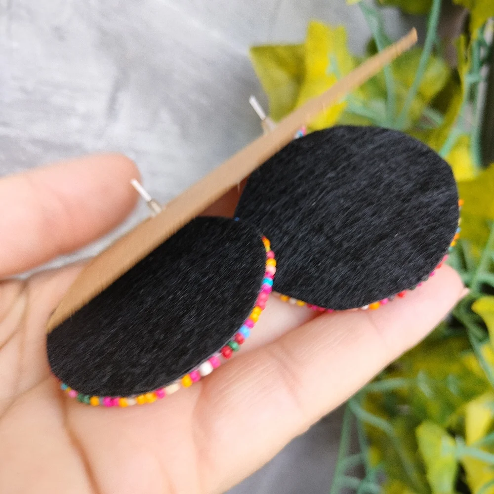 Boho Beaded Earrings - Picture 12 of 15